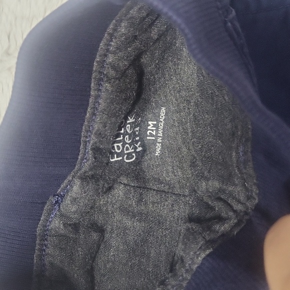 Baby boy 12 pc clothing lot 12M Carter's Teddy Bear jacket pants sleepers set pj - Picture 5 of 10